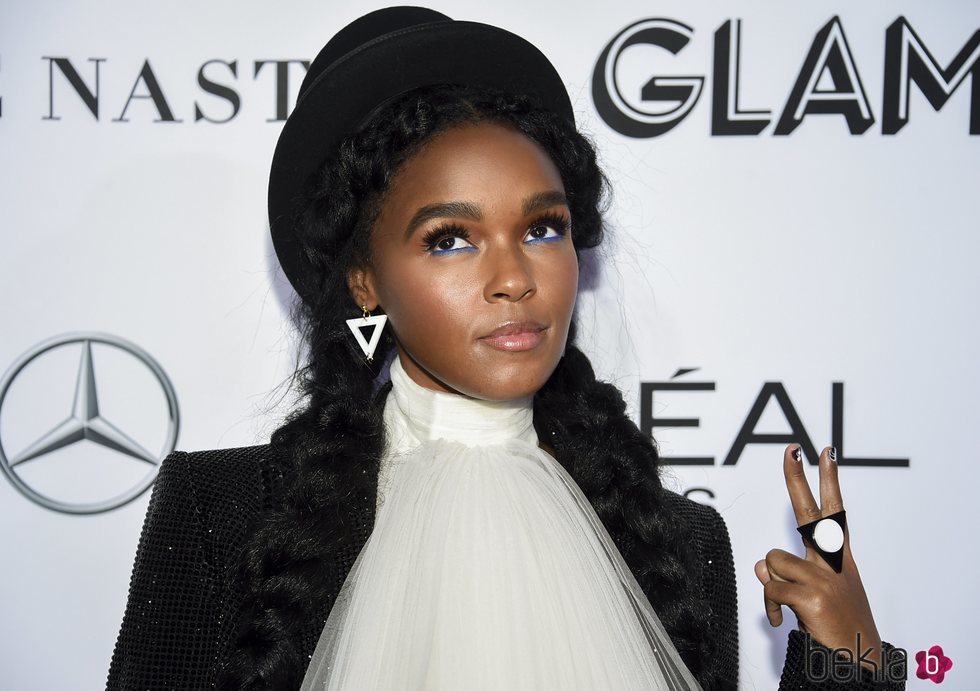 Janelle Monáe arriesga con el peinado en los Glamour 2018 'Mujer del Año'