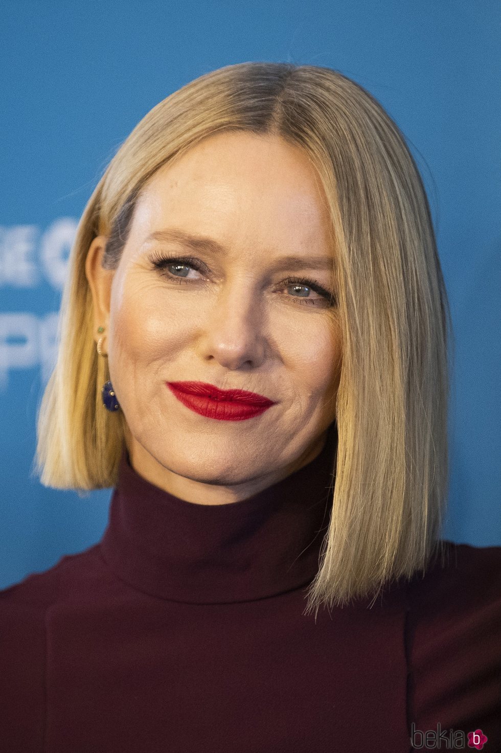 Naomi Watts con pintalabios rojo en Sundance 2019