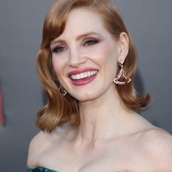 Jessica Chastain y su melena pelirroja en la Premier de 'IT II'