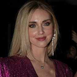 Chiara Ferragni con un maquillaje sencillo en la Fashion Week Milan 2020