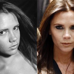 El antes y el después de Victoria beckham