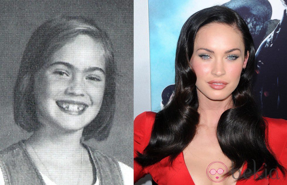 El antes y el despúes de Megan Fox