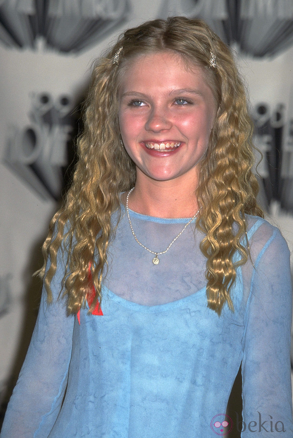 Kirsten Dunst antes de ponerse ortodoncia