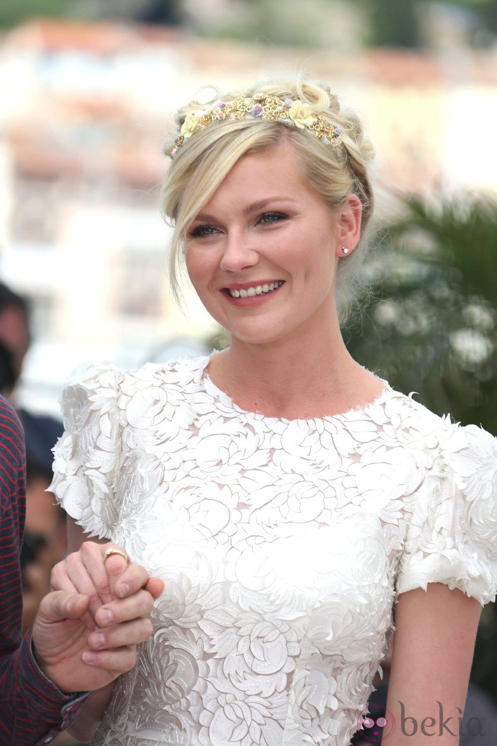 Kirsten Dunst después de ponerse ortodoncia