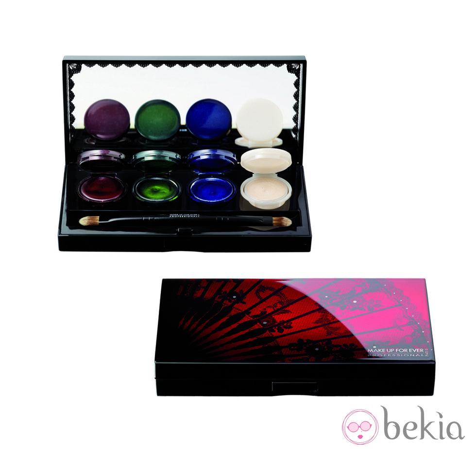 Sombras de ojos de la colección Black Tango de Make Up For Ever