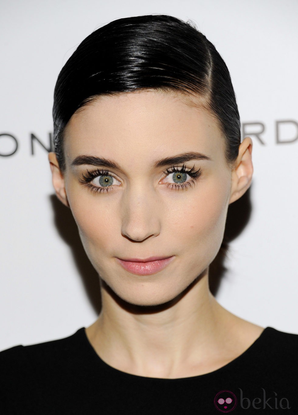 Rooney mara con pestañas postizas tipo 'bay doll'