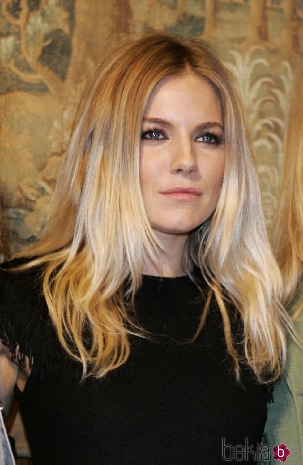 Sienna Miller con un degradado californiano en 2010 