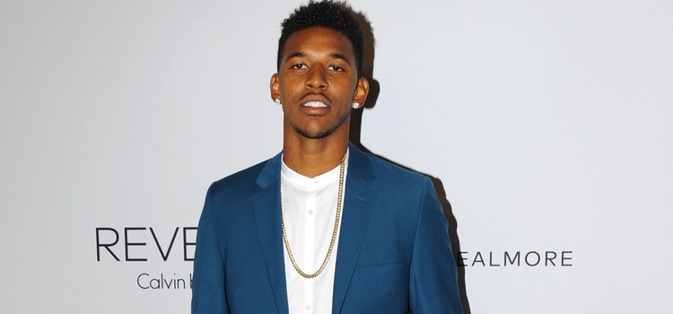 Nick Young en la presentación del perfume 'Calvin Klein Reveal' en Nueva York