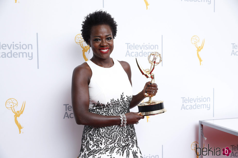 Viola Davis en la 67 edición de los Emmys