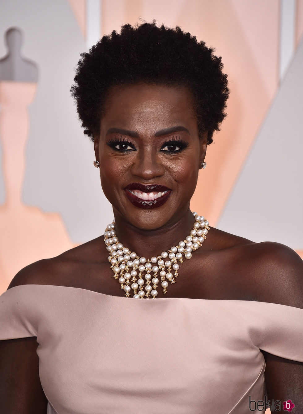 Viola Davis en la 87 edición de los Oscars