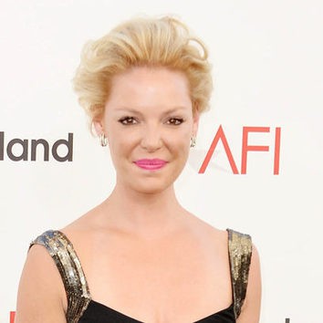 El voluminoso recogido de Katherine Heigl