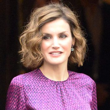 Letizia, una reina divina con sus ondulaciones