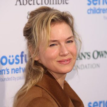 Renée Zellweger con la cara lavada