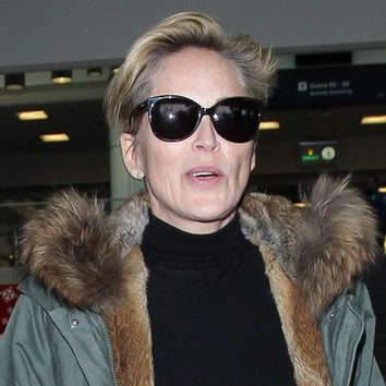 Sharon Stone, su imagen más desmejorada