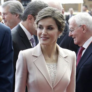 La mirada apagada de la Reina Letizia