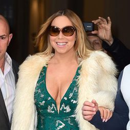 Mariah Carey, una diva con el pelo lacio