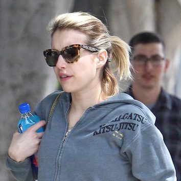 La cara más natural de Emma Roberts