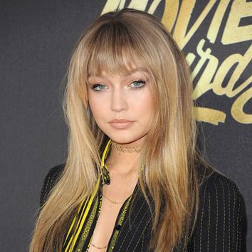 El falso flequillo de Gigi Hadid