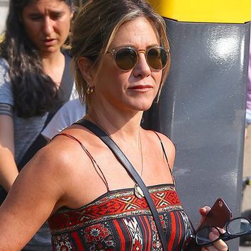 Jennifer Aniston y su bronceado