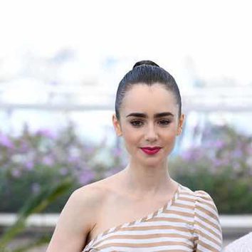 Lily Collins y el maquillaje perfecto