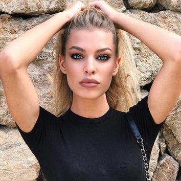 Jessica Goicoechea, de escándalo con maquillaje smokey eye