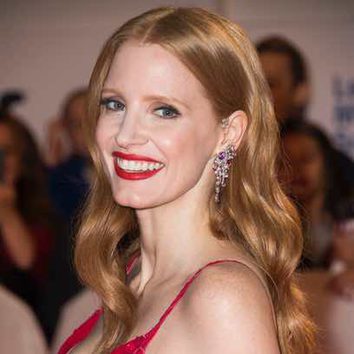 Jessica Chastain, 100% rojo pasión