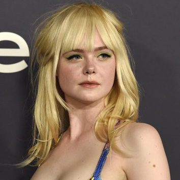 Un toque juvenil en los ojos de Elle Fanning