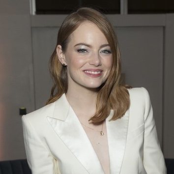 Emma Stone, glitter para los ojos