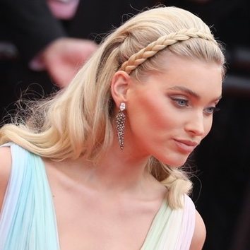 Elsa Hosk y su beauty look de inspiración nupcial