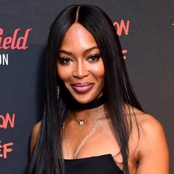 Naomi Campbell y el maquillaje effortless para la noche