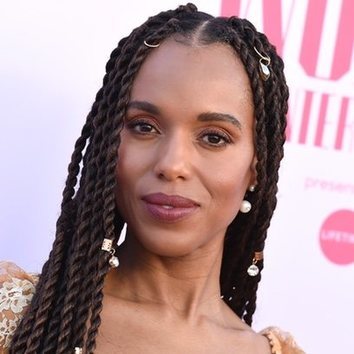 Kerry Washington demuestra que las trenzas son también para la alfombra roja