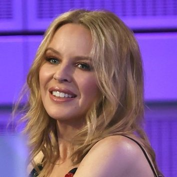 El maquillaje otoñal de Kylie Minogue