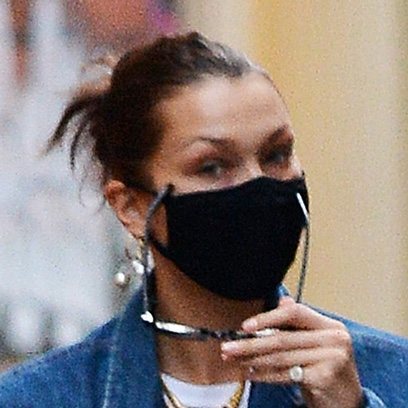 Bella Hadid y su peinado de andar por casa