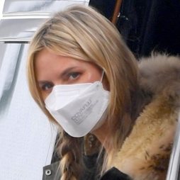 Heidi Klum y el peinado más cómoda para viajar